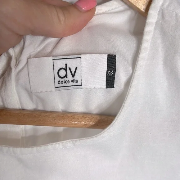 Dolce Vita White Eyelet Dress size XS - Picture 6 of 12